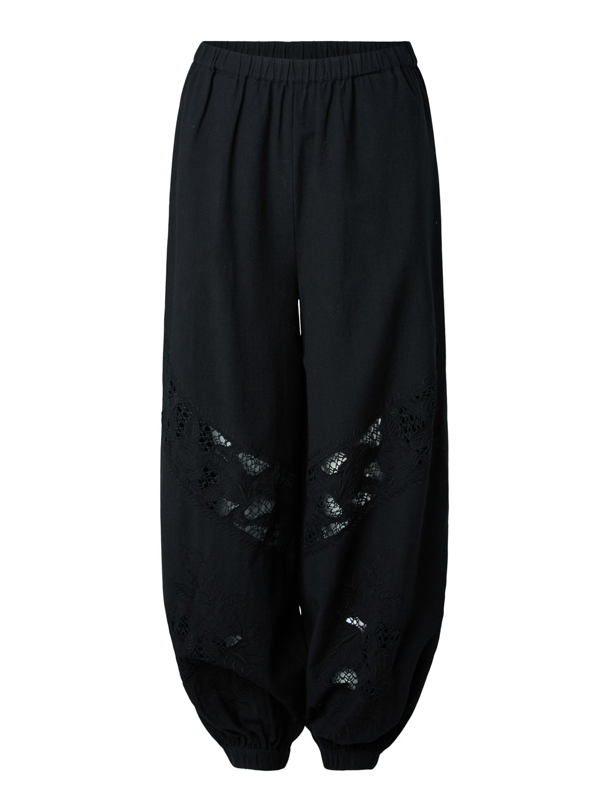 Regular Pantalon YAS en noir : devant