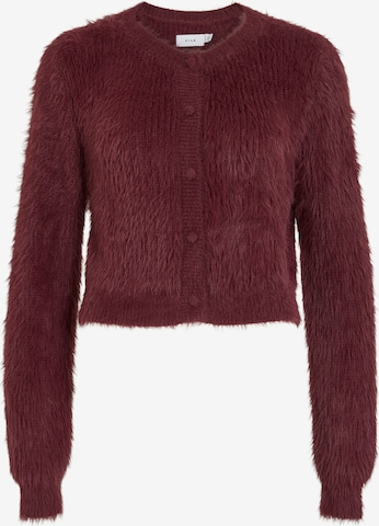 VILA Knit cardigan 'VIRegina' in Red: front