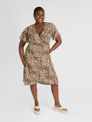 Vero Moda Curve Mekko 'SAKI' värissä beige