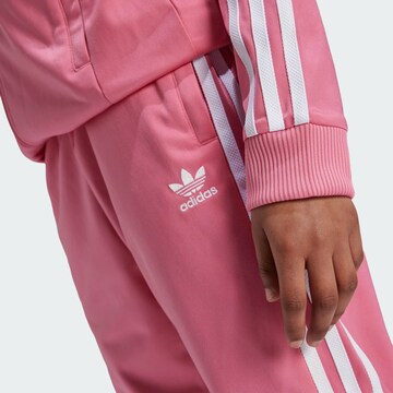 ADIDAS ORIGINALS Tapered Pants 'Adicolor' in Pink