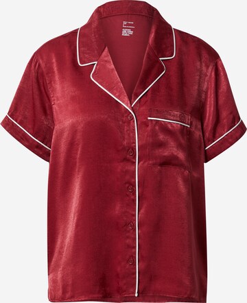 Gilly Hicks Tričko na spaní – červená: přední strana