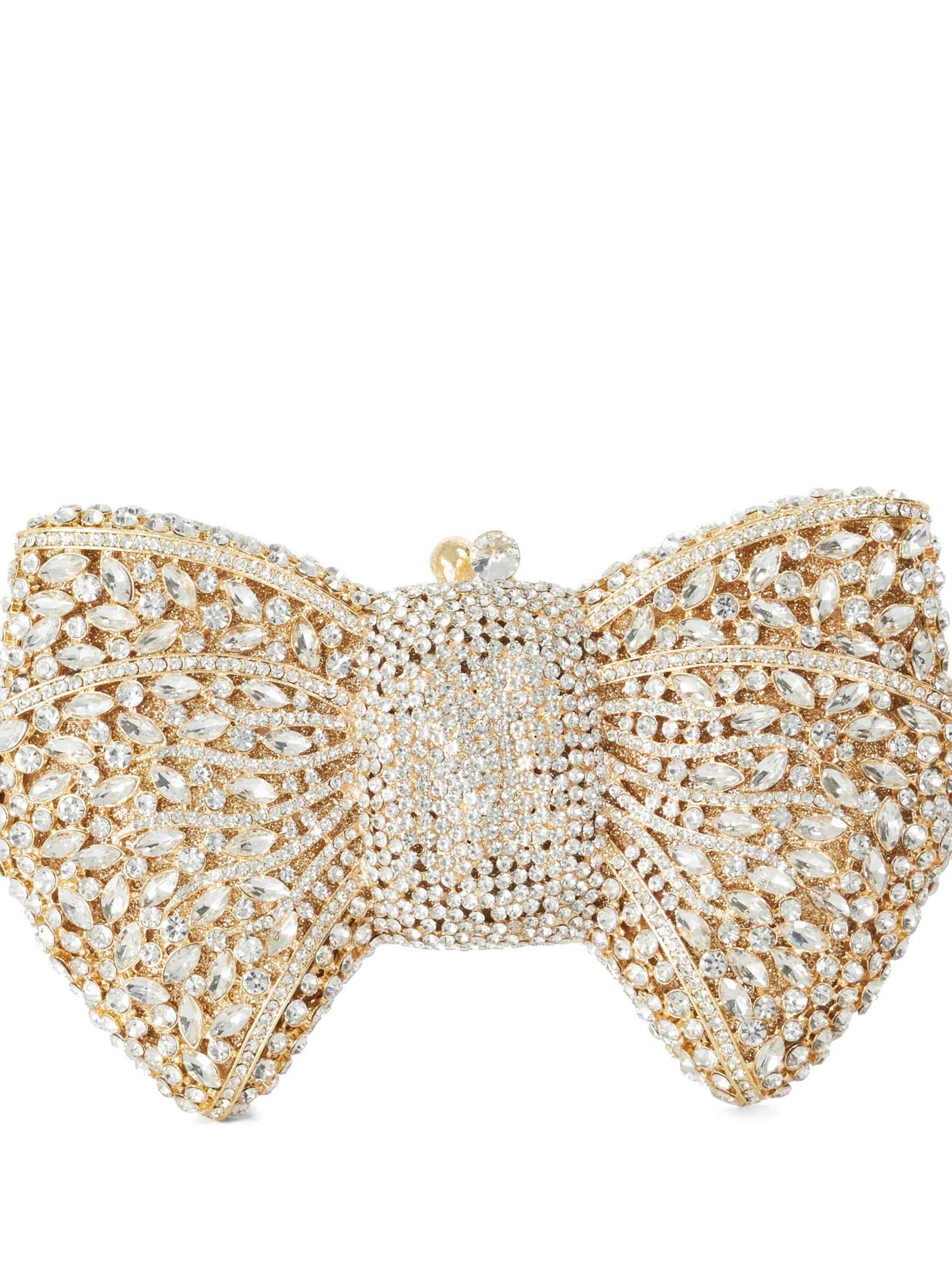 Dune LONDON Clutch 'Enchant' in Goud