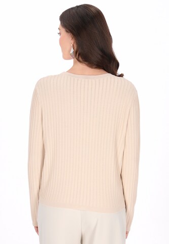 Cardigan Usha en beige