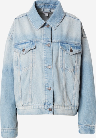 TOPSHOP Between-Season Jacket in Blue: front