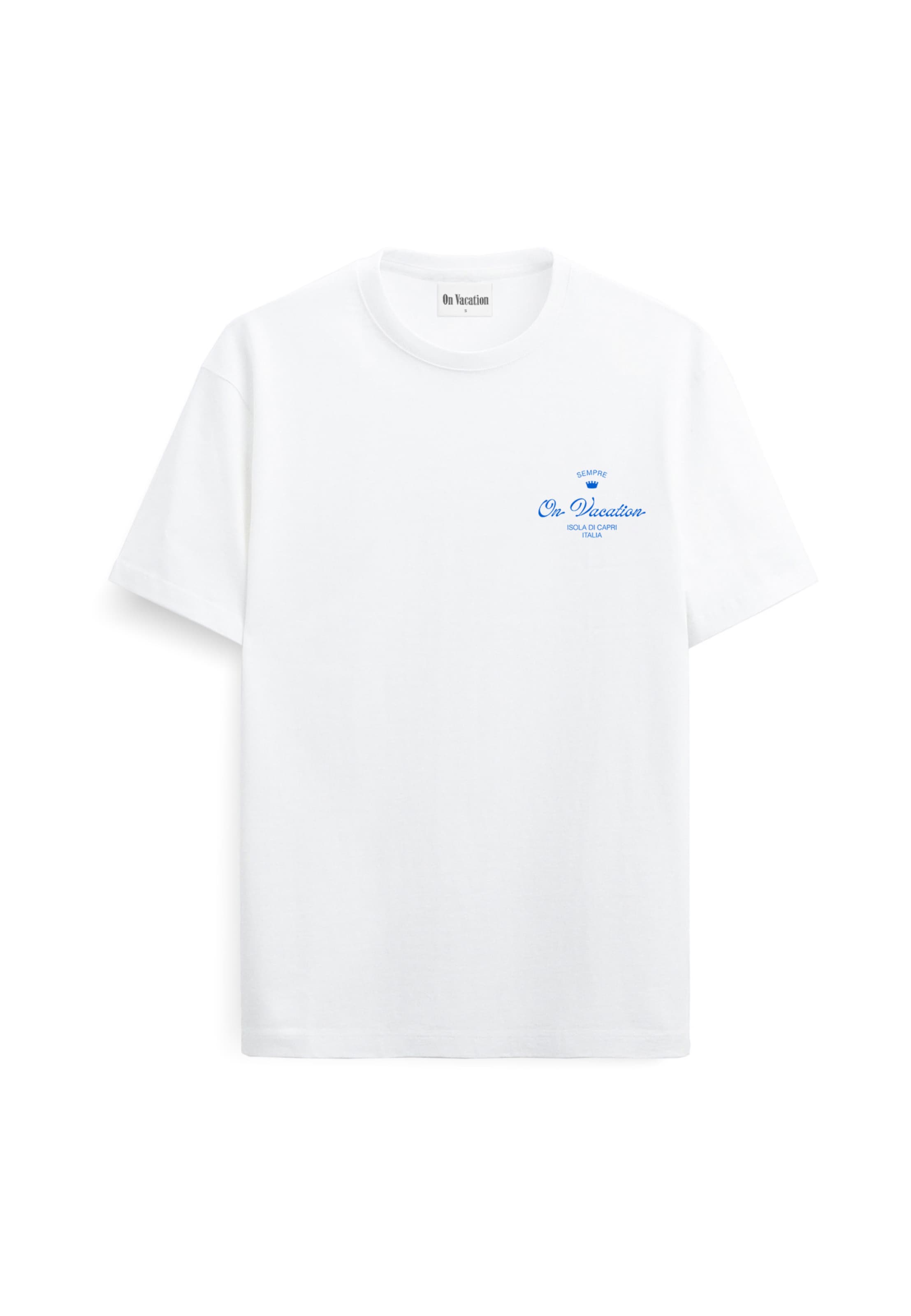 On Vacation Shirt in White: front