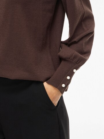 VILA - Jersey 'VIAmanda' en marrón