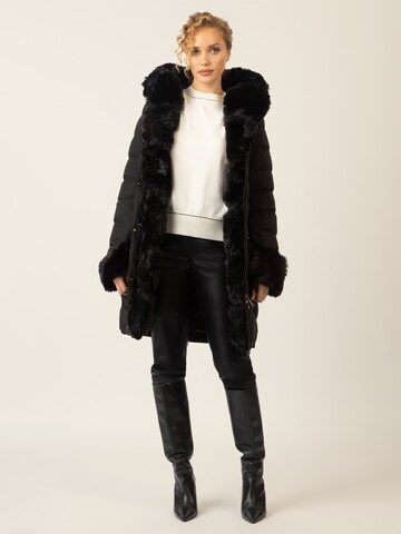 APART Winterjacke in Schwarz