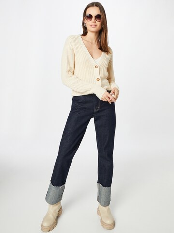 Soyaconcept Knit Cardigan in Beige