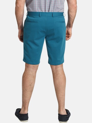 Charles Colby Loosefit Chino 'Baron Ferdinand' in Groen