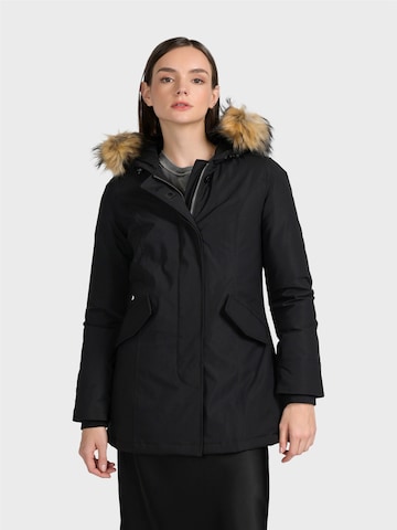Canadian Classics - Casaco de inverno 'Fundy Bay' em preto: frente