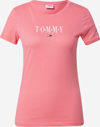 Tricou Tommy Jeans pe bleumarin / roz deschis / roșu / alb, Vizualizare produs