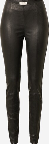 Cream Leggings 'Laja' in Black: front