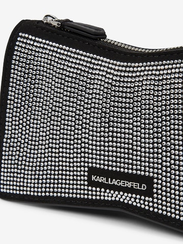 Karl Lagerfeld Torba za čez ramo | črna barva