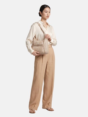Borsa a mano 'Borsa a mano donna Kassandra con zip - Poliestere 100%' di Kassandra in beige