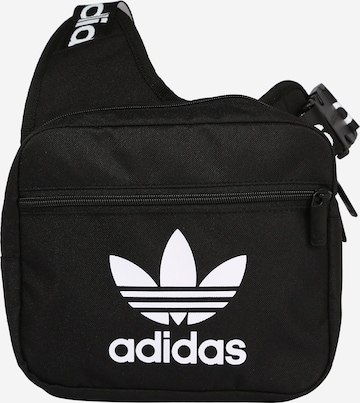 ADIDAS ORIGINALS Crossbody Bag 'Adicolor' in Black: front