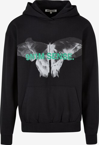 Sweat-shirt 9N1M SENSE en noir : devant