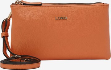 L.CREDI Crossbody Bag 'Ella' in Orange: front