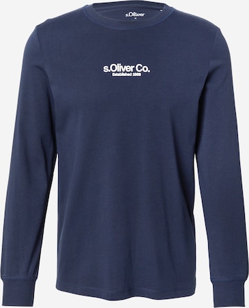 s.Oliver Shirt in Blue: front