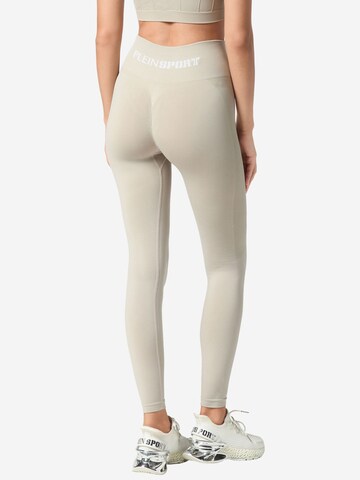 Skinny Pantaloni sportivi di Plein Sport in grigio