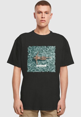 Merchcode Shirt 'Summer - On My Mind' in Black: front