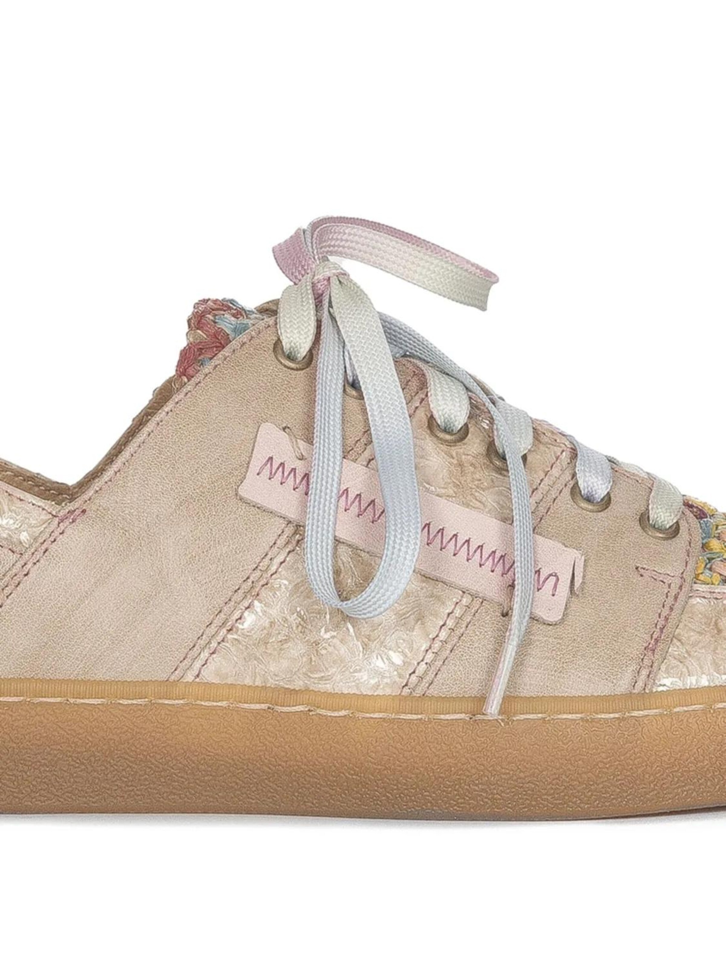 Maciejka Athletic Lace-Up Shoes in Beige