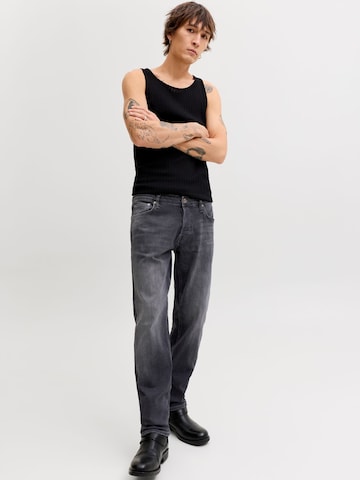JACK & JONES Regular Jeans 'JJMike' in Zwart