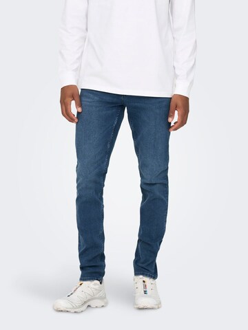 Only & Sons Slimfit Jeans 'Loom' in Blau