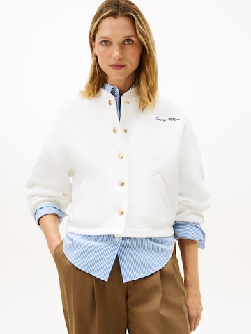 TOMMY HILFIGER Tréning dzseki - fehér: elől