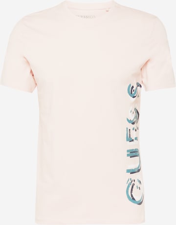 GUESS - Camisa em rosa: frente