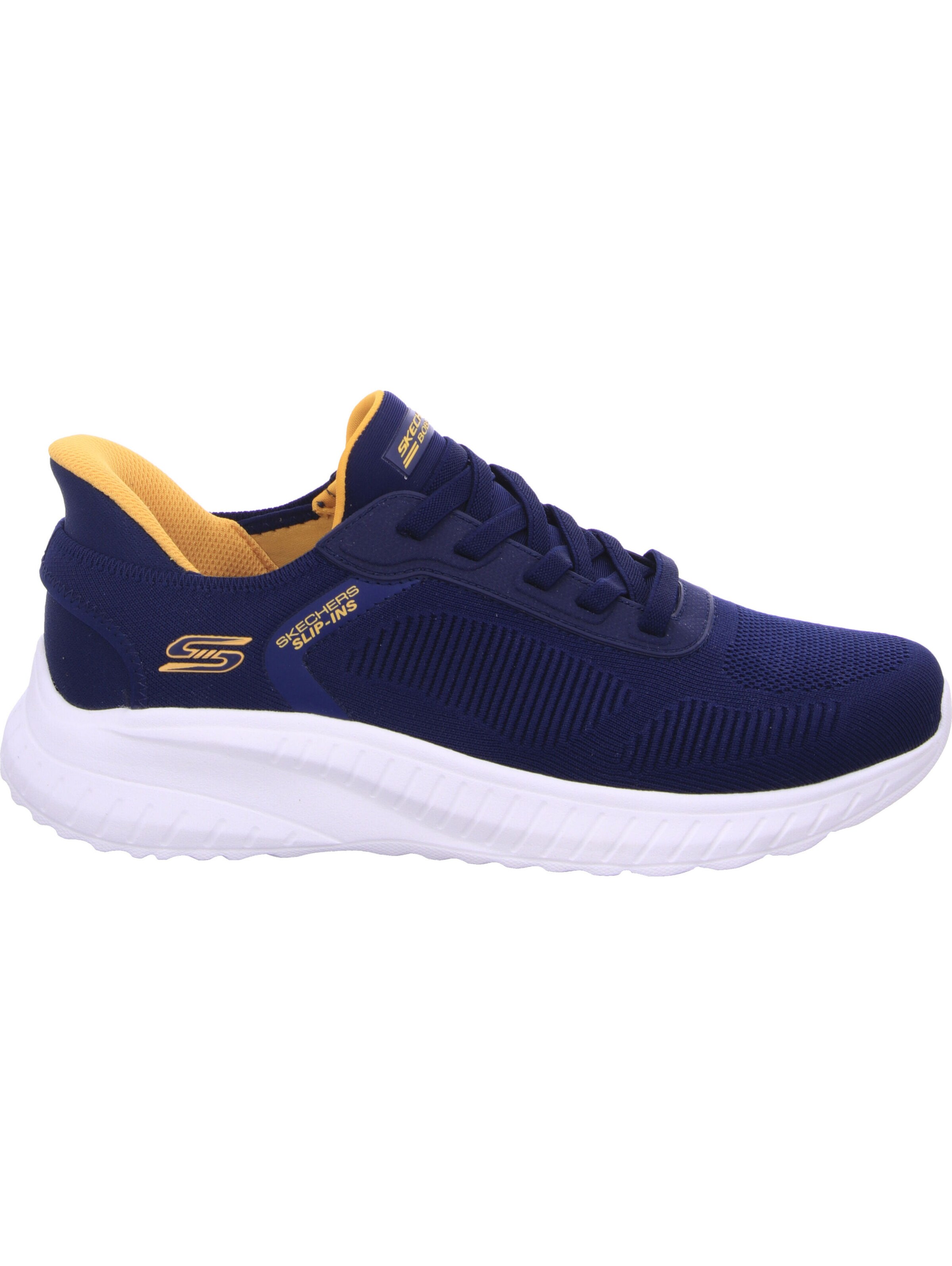 SKECHERS Sneakers 'Bobs Squad Chaos - Silid Step' in Blue