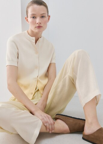 MANGO Knit Cardigan 'cesarita' in Beige