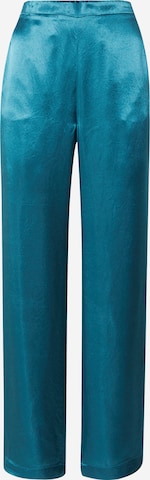 Max Mara Leisure Loosefit Broek 'FISCHIO' in Blauw: voorkant