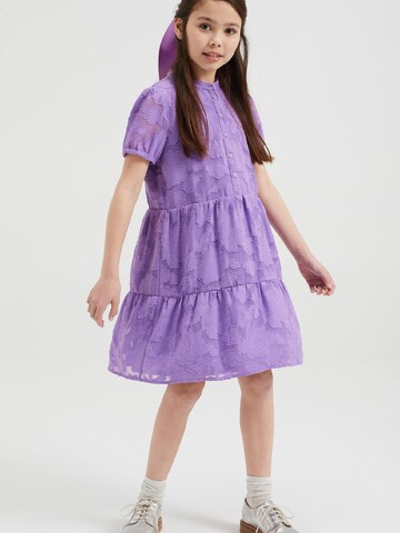 WE Fashion Dress in Purple: front