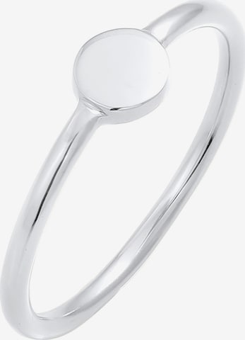 ELLI Ring in Zilver: voorkant