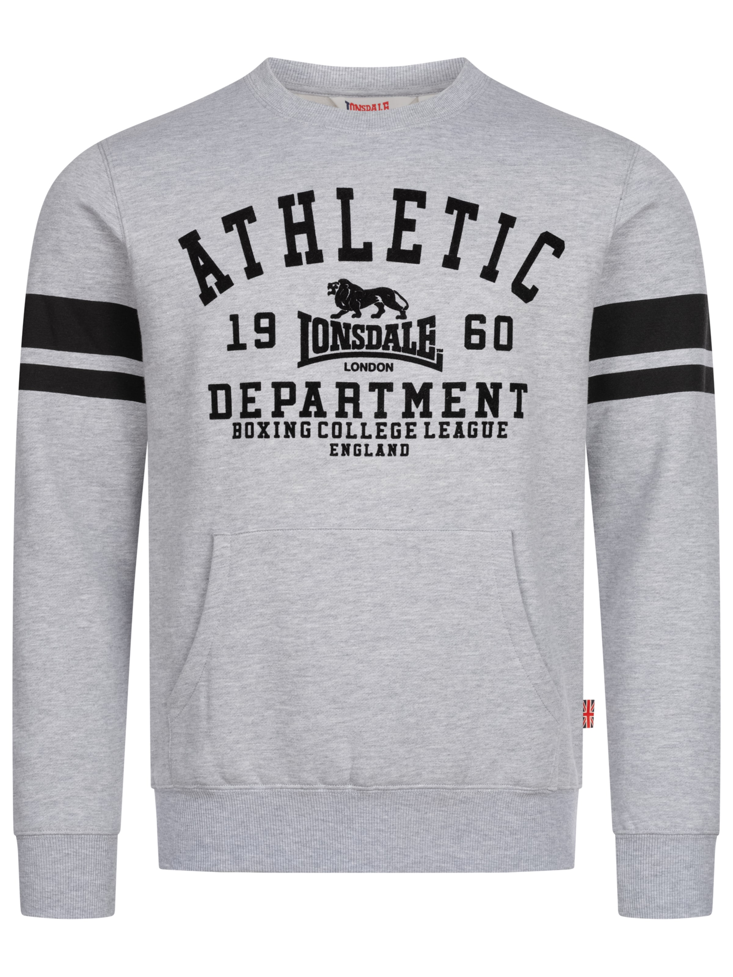 LONSDALE Dressipluus ' GLESPIN ', värv hall: eest vaates