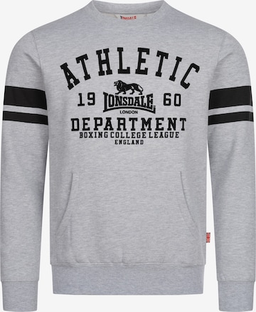 LONSDALE Collegepaita ' GLESPIN ' värissä harmaa: etupuoli