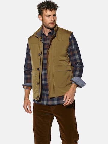 BABISTA Bodywarmer 'Furio' in Bruin: voorkant