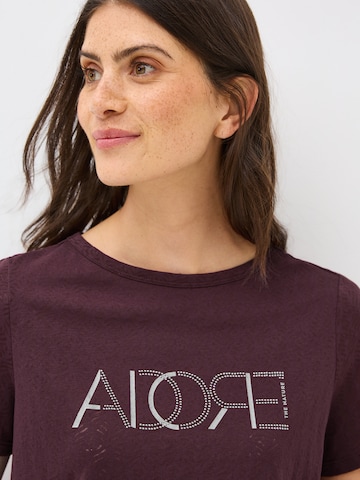 Maglietta 'Adore' di CECIL in rosso
