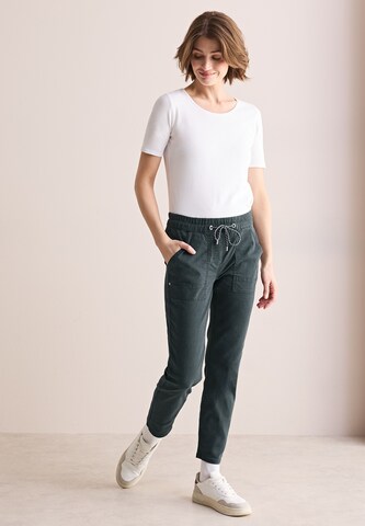 CECIL Slim fit Pants in Green