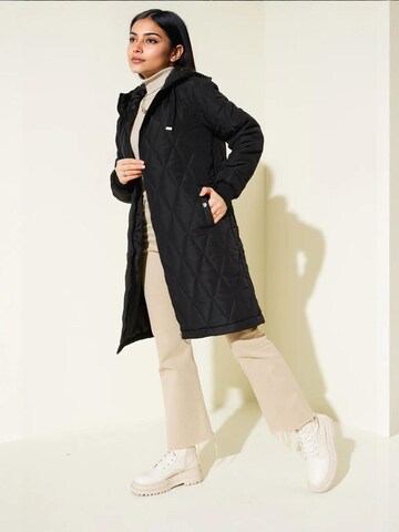Bigdart - Sobretudo meia-estação em preto