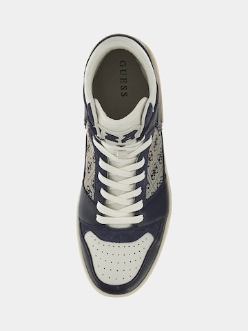 GUESS High-Top Sneakers 'Sava' in Blue