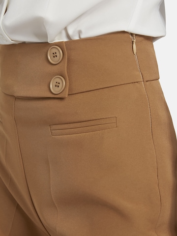 Nicowa Slim fit Trousers 'COREANA' in Brown