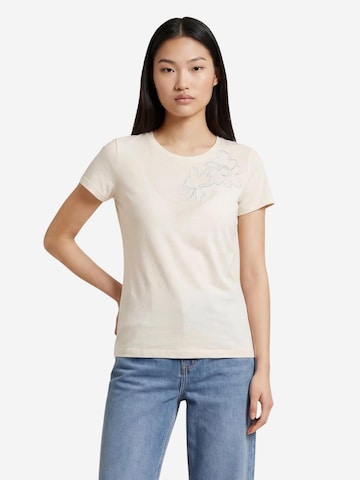 Top 'ECS MODA TA6155 JS923' di Liu Jo in bianco: frontale
