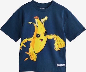Next T-Shirt 'Fortnite' in Blau: Vorderseite