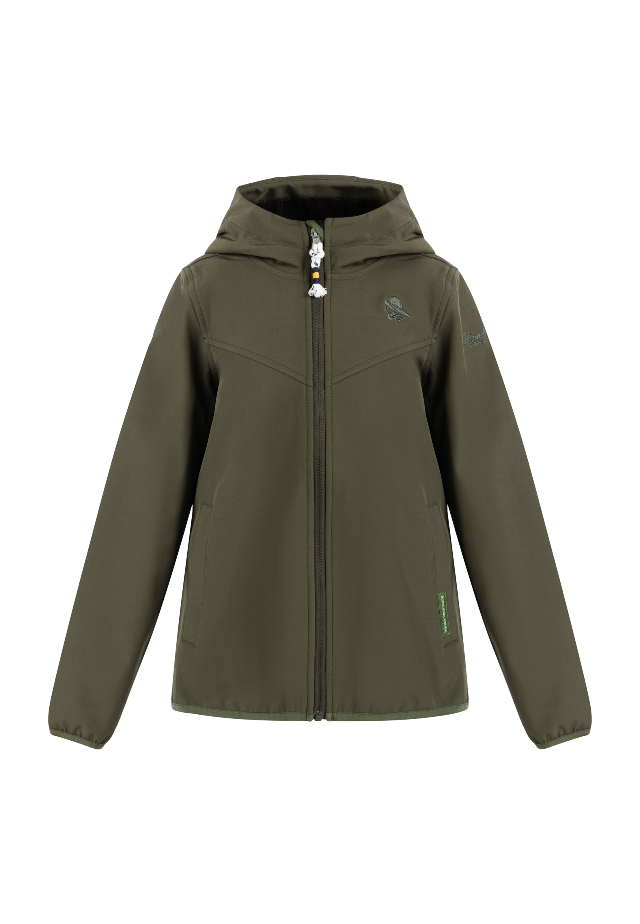 Schmuddelwedda Weatherproof jacket in Green: front