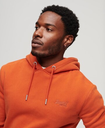 Superdry Sweatshirt 'Essential' in Orange