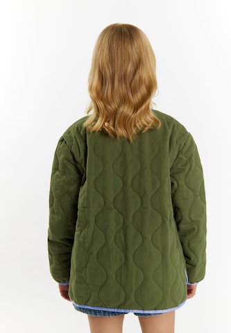 DREIMASTER Демисезонная куртка в Зеленый
