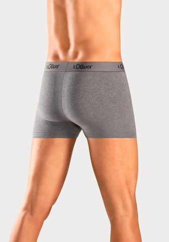 Boxer di s.Oliver in grigio: dietro