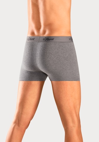 s.Oliver - Boxers em cinzento: atrás