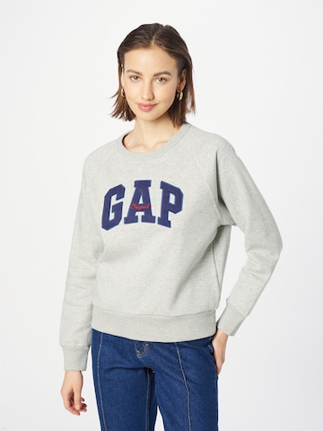 GAP - Sweatshirt em cinzento: frente